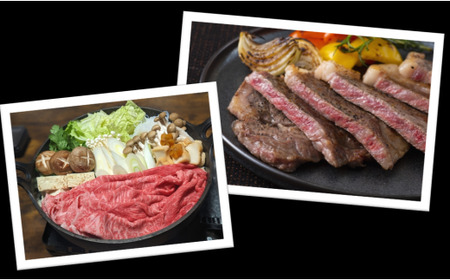 A5等級 黒毛和牛 1.8kg 高級部位 食べ比べセット／ 肩ロース うす切り 1kg、 サーロインステーキ 200g×2枚、 ヒレステーキ 200g×2枚 岡山県産（ハックルベリーフィン）