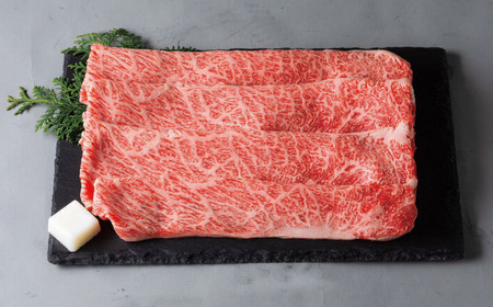 佐賀牛肩ローススライス 計600g（300g×2パック） / 佐賀県 / 上場食肉 [41AOCS055]
