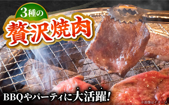 【農林水産大臣賞】佐賀牛 プレミアム焼肉盛り合わせ 900g（300g×3種）【田中畜産牛肉店】 [HBH024]
