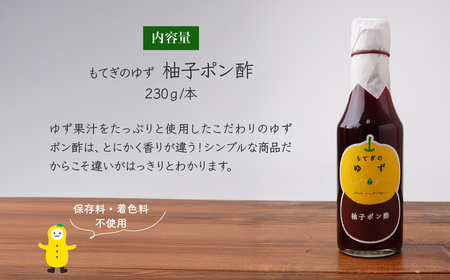 茂木産ゆずを使用！ 柚子ポン酢 230g×4本 保存料・着色料・香料不使用 | ゆず ゆず ゆず ゆず ゆず