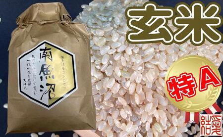 【定期便】玄米 南魚沼しおざわ産コシヒカリ2Kg×6ヶ月