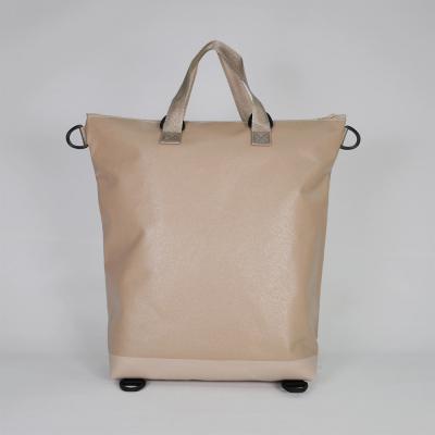 ふるさと納税 横浜市 TENT BAG SARAH.01　防水バッグパック【ベージュ】 |  | 01
