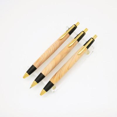 ふるさと納税 宇治田原町 屋久島産 天然ヒノキ 無塗装 木軸 シャープペンシル |  | 01