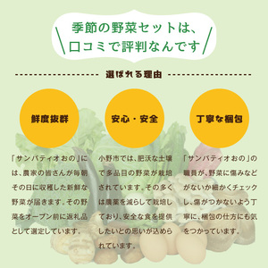 小野市産季節の野菜セット！