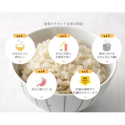 ふるさと納税 田尻町 【4kg】金芽ロウカット玄米 4kg(2kg×2袋)ふっくら柔らかい美味しさ! |  | 03