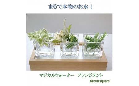 【チェリーリーフ、タイニーフラワー＆ローズマリー】 マジカルウォーター 2個セット ｢ グリーンスクエア ｣