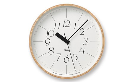 RIKI CLOCK RC ［電波時計］/（WR08-26） Lemnos レムノス  時計