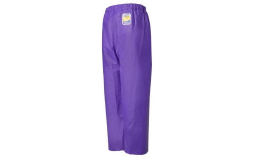 マリンエクセル　並ズボン膝当て付　パープル　1205093【サイズ：LL】 / 防水 水産関係 作業着 作業服【logo131】