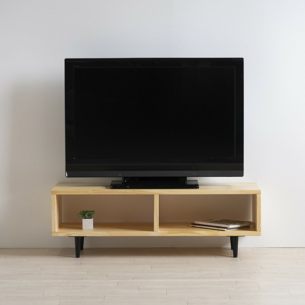 【ふるさと納税】天然木のシンプルな「木製テレビボード90」　 | テレビボード テレビ台 テーブル インテリア ファニチャー 人気 おすすめ 送料無料