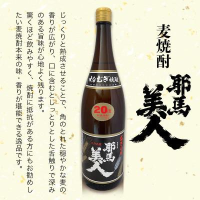 ふるさと納税 中津市 米焼酎・麦焼酎　耶馬美人20度　各1,800ml×1本 |  | 02