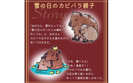 おはなし靴下 ギフトボックス カピバラ レディース ピンク