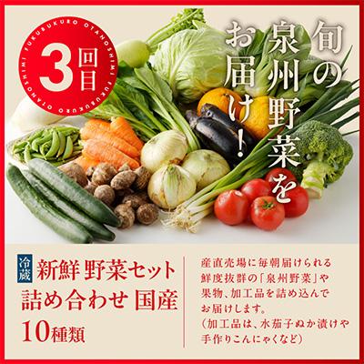 ふるさと納税 泉佐野市 【毎月定期便】泉佐野 お楽しみ福袋(牛肉 ステーキ 海鮮 サーモン 野菜)全3回 099Z158 |  | 03