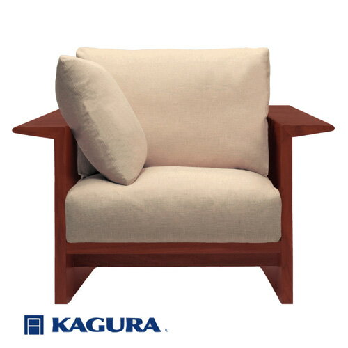 【ふるさと納税】家具蔵 KAGURA 1Pソファ ウイング ウォールナット材 家具 ソファー 1人掛け sofa リビングソファー 木材 無垢材 職人 手作業 天然木 高級木材 無添加 安全 ジャパニーズモダン 高級家具 熟練 無着色 おしゃれ 天然木無垢材 【（株）アイダ】【ho1207】