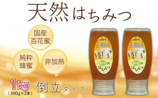【7月発送】 はちみつ 蜂蜜 非加熱 1kg 倒立チューブ 500g×2本 国産 百花蜜 百花蜂蜜 純粋 プレゼント 贈答用 徳島県 阿波市 影山養蜂研究所【 無添加 百花蜂蜜 百花はちみつ 純粋はちみつ 生はちみつ 天然はちみつ 天然蜂蜜 蜂蜜 はちみつ ハニー】