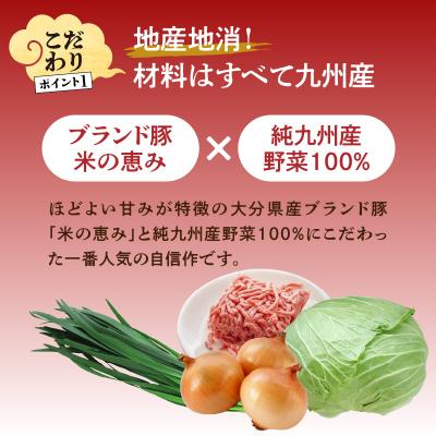 ふるさと納税 大分市 豚骨スープで焼く 餃子専門店の餃子 将軍餃子54個_A02032 |  | 02