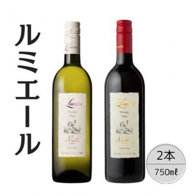 ふるさと納税 笛吹市 ルミエール　プレステージクラス　ミルズ・メルロー 計2本セット 167-112