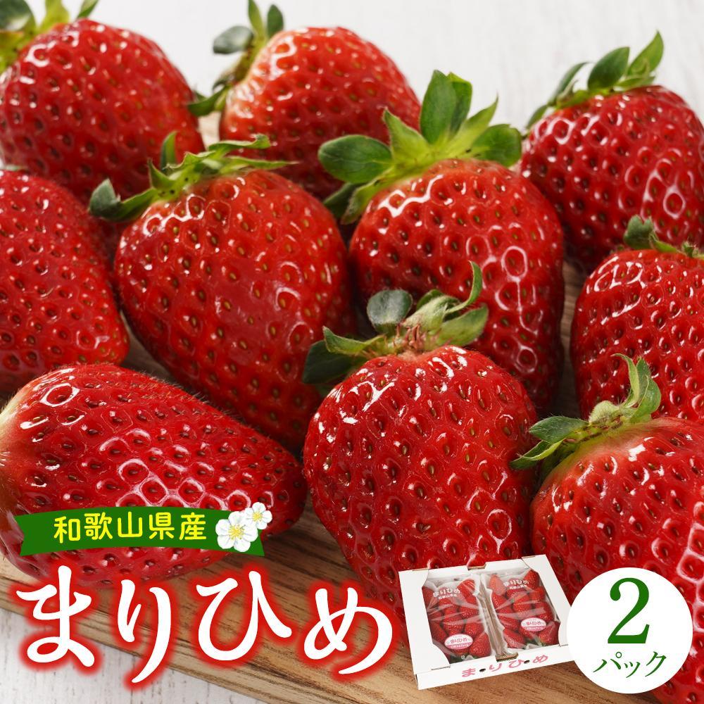 【ふるさと納税】まりひめ 2パック【2025年4～5月発送分】 | 和歌山県 和歌山市 和歌山 楽天ふるさと 納税 支援品 支援 返礼品 お取り寄せグルメ お取り寄せ 取り寄せ グルメ まりひめ 苺 いちご イチゴ フルーツ 果物 くだもの おいしい 美味しい 食べ物 食品 ストロベリー