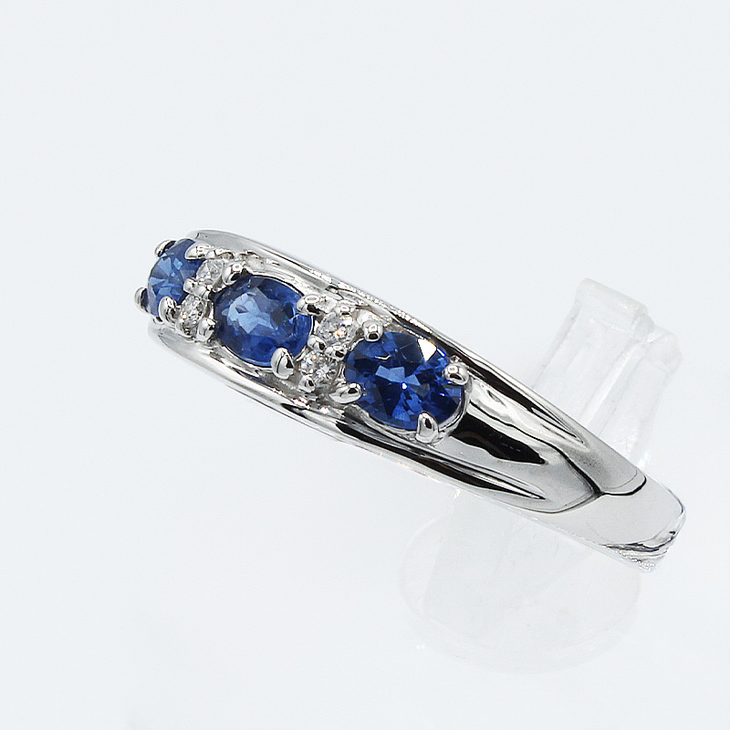 サファイア リング 0.5ct Pt900　(12527)