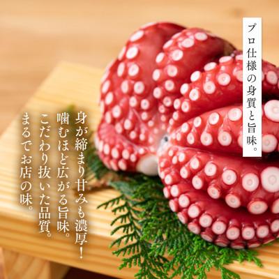 ふるさと納税 若狭町 【毎月定期便】茹でまだこ 福井県産 1.2Kg (2〜3杯)全3回 |  | 03