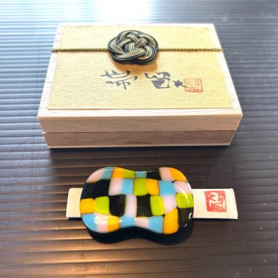 ふるさと納税 京丹後市 帯留め「モザイク・S」 |  | 01