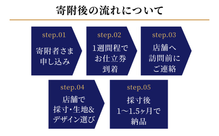 【オーダースーツ】 仕立券|ビジネススーツ メンズ 3万円分 [CAN027] 