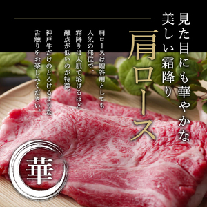 神戸牛 すき焼き 赤身 肩ロース 食べ比べ 1kg 神戸牛
