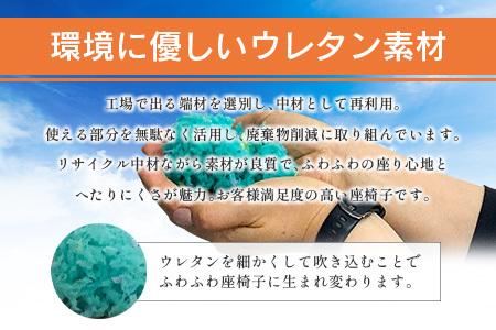 座椅子 イス インテリア 家具 環境にやさしい座椅子 カブール (インディゴ) 国産 送料無料 人気の座イス_NI040_002