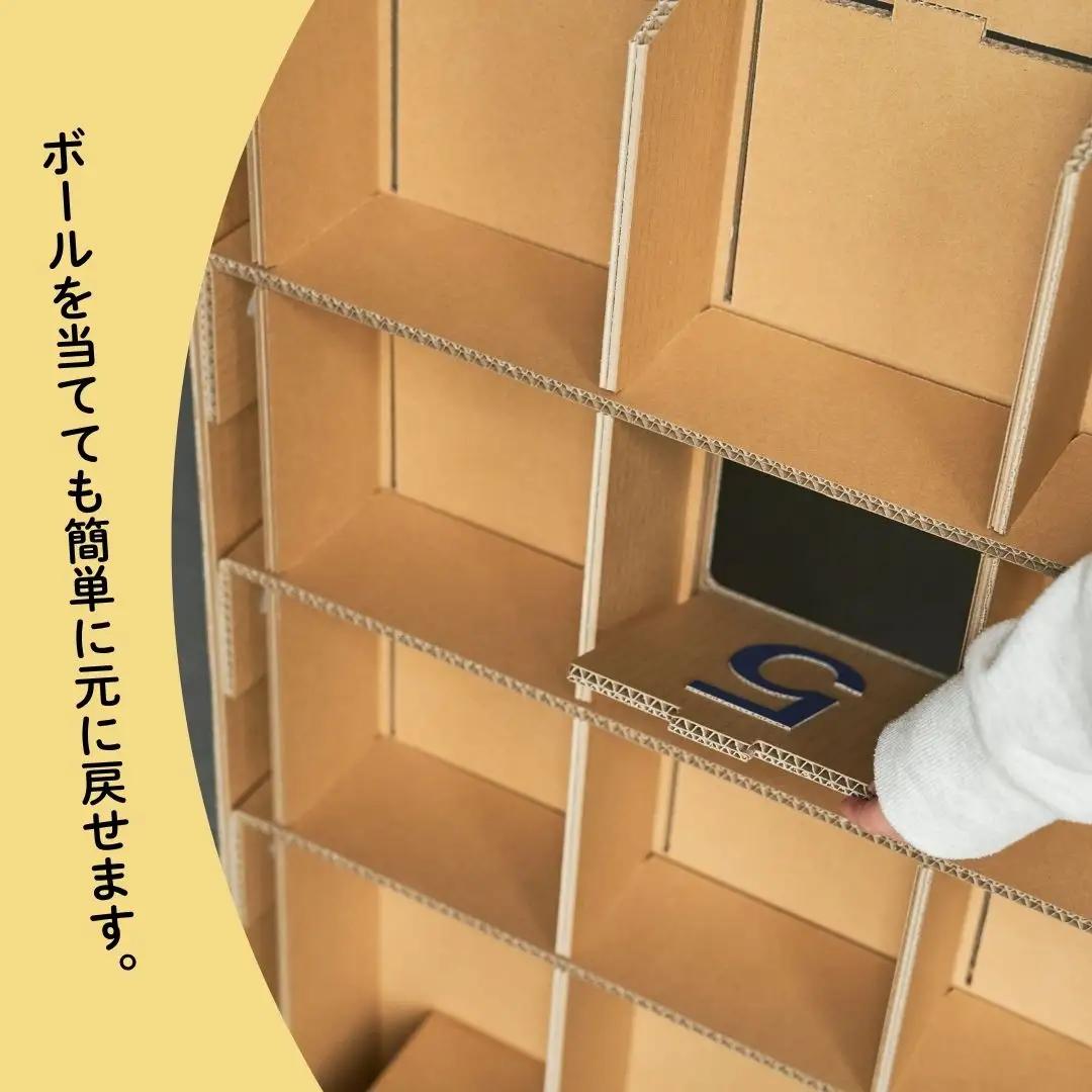 段ボール製遊具「的当てゲーム」 フーゲツ | おもちゃ 子ども