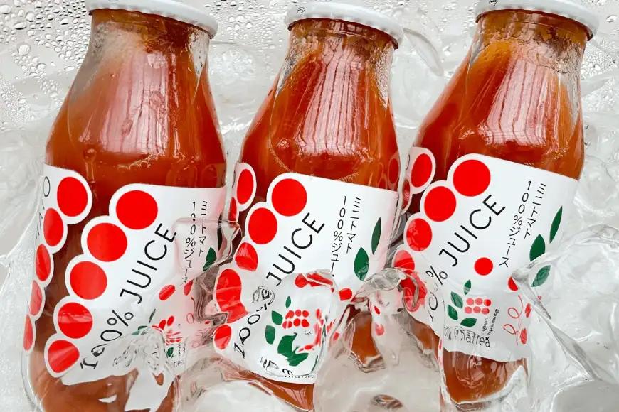 ミニトマトジュース MINITOMATO 100% JUICE 180ml 6本 1箱