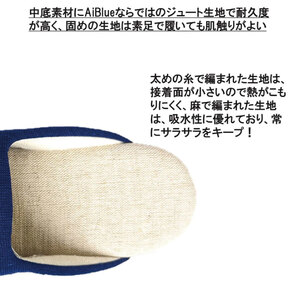 スリッパ 藍染スリッパ 藍染 濃紺 Mサイズ 3足組