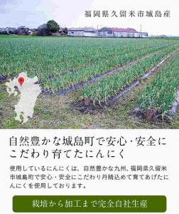 久留米産熟乾燥にんにくチップ40g＆パウダー40g各3袋セット_久留米産 熟乾燥 にんにく チップ パウダー 40g 各3袋 計 6袋 セット 品質 こだわり 栽培 チップ 加工 自社生産 ステーキ 