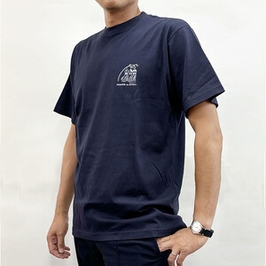 仙台・宮城の観光Tシャツ　「猫に七夕」Tシャツ　Mサイズ　［S-04］
