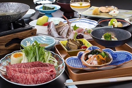 湯野浜温泉「KAMEYA HOTEL」　詣でる つかる 頂きます1泊2食付ペア宿泊券