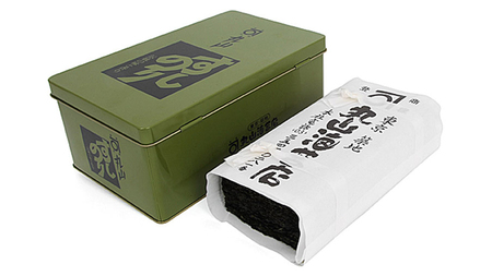 【 定期便 】＜全3回 隔月 でお届け＞ミシュラン星付きのプロが愛用する 丸山海苔店 【 すしのり （寿司屋専用缶入）】 