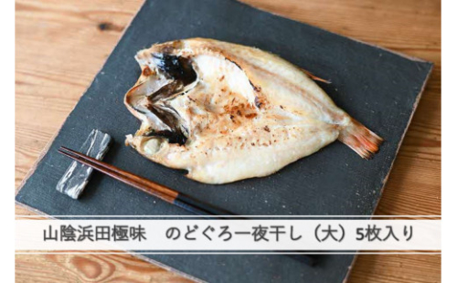 山陰浜田極味 のどぐろ一夜干し（大）5枚入り のどぐろ 魚介 おかず おつまみ 個包装 贈答 父の日 お中元 お歳暮 干物 【164_1765】