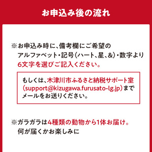 赤ちゃんのガラガラ・木製アルファベット（ギフトセット）動物の種類おまかせ　おもちゃ 木のおもちゃ 003-21