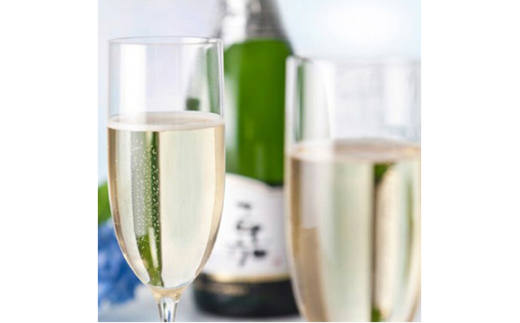 スパークリング ミニボトル 嘉 スパークリングワイン 辛口 200ml 6本 [小田部商店 山形県 高畠町 tk06ayt180066] 白ワイン 炭酸 お酒 酒