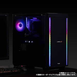 パソコン工房 ミドルタワーゲーミングPC Ryzen 7/5070 Ti/287