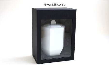 有田焼 Angel’s home 天使たちのおうち ANGEL'S WHITE -エンジェルズホワイト-【よう楽庵・たかす】六角型 ペット 骨壺 小型犬 犬骨壺 猫骨壺 動物骨壺 仏具 ミニ 骨壺 メ