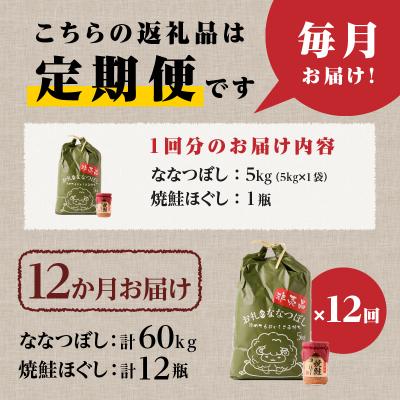 ふるさと納税 滝川市 【令和7年産新米】12ヶ月連続お届け!ななつぼし5kg 特A ブランド米 米 白米 北海道 定期便 |  | 02