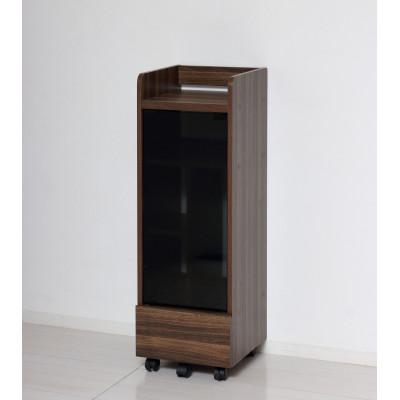 ふるさと納税 海南市 ゲーム機ラックキャスター付き　ブラウン