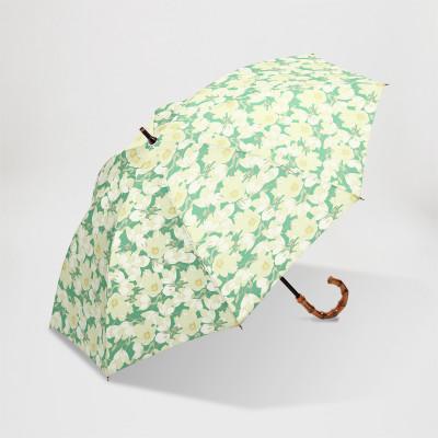 ふるさと納税 東大阪市 EMILY BURNINGHAM 晴雨兼用スライドショート傘 [クライミングクレマチス] | 