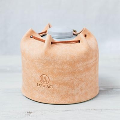ふるさと納税 大野町 【お申込み受付後生産】イタリアンレザーのOD缶250Gカバー:キャメル |  | 01