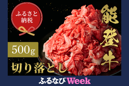 【ふるなびWEEK対象】【和牛セレブ】能登牛 切り落とし 500g FN-Limited 牛肉 最高級 切り落とし 焼肉 黒毛和牛 能登牛 和牛セレブ 肉 肉 肉 F6P-2891