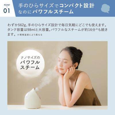ふるさと納税 つくばみらい市 【限定ギフト】LINKA リンカ イオン フェイス スチーマー (UV-C除菌付き) |  | 01