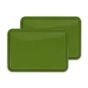 カラフルピノトレー M 33cm ティーグリーン 2枚組 タツクラフト 【Tk48】