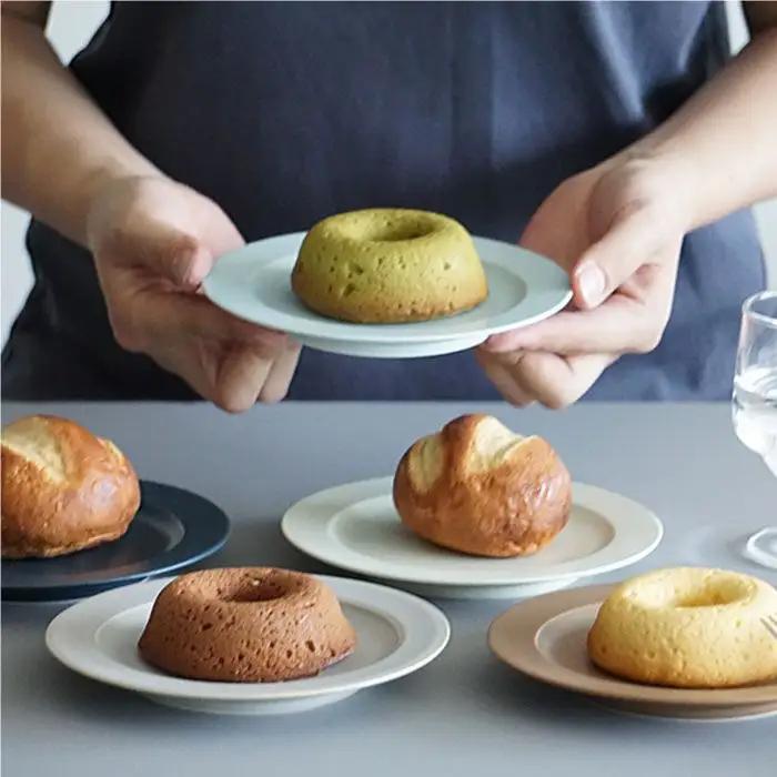 【波佐見焼】DAILY MAT シリーズ ケーキ皿 お皿 5枚セット 食器 皿 【永峰製磁】【eiho】 [RA48] 波佐見焼
