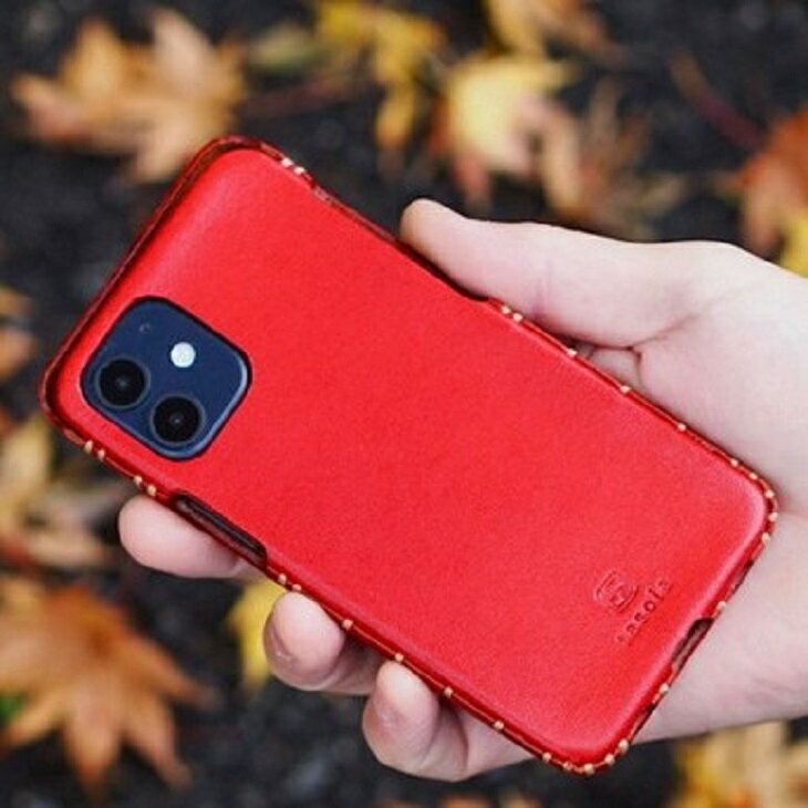 【ふるさと納税】【能登半島地震復興支援】iPhoneケース　本革　ハンドメイド　12 mini / 12 / 12 pro / 12pro max ｜石川県 七尾市