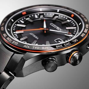  ＼ NEW ／ シチズン 腕時計 アテッサ CB0286-61E CITIZEN 時計 ACT Line ブラックチタン シリーズ 日本製 岩手県 北上市 X0069 スーツスタイル カジュアル ビ