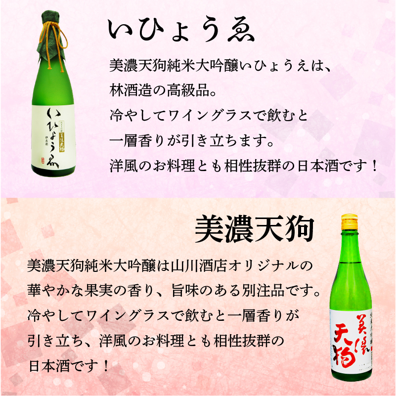 4-1　厚切り！飛騨牛サーロインステーキ300g×3枚 + 厳選日本酒720ml×5本【0026-035】